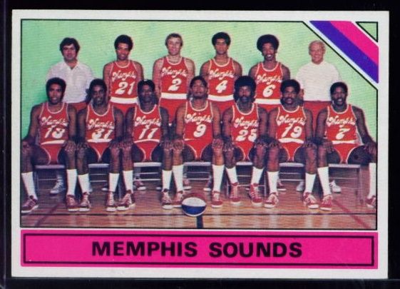 324 Memphis Sounds Team Card
